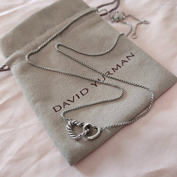 David Yurman Sterling Silver Necklace - Picture 1 of 5